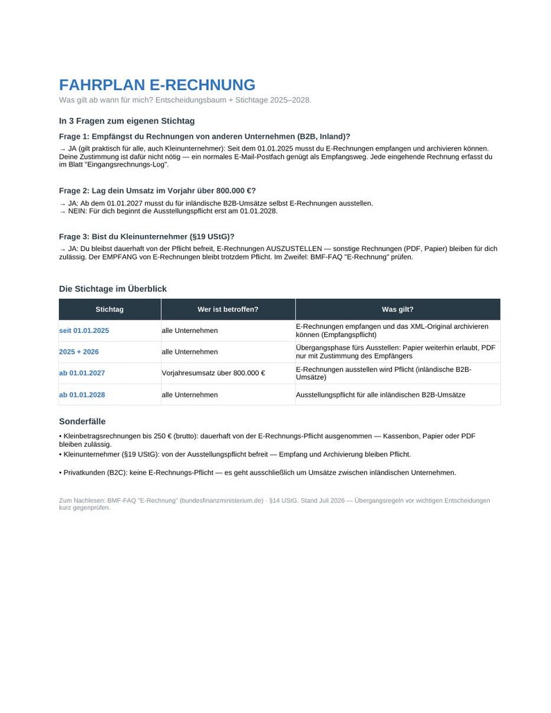 E-Rechnung-Vorbereitungs-Kit – Ansicht 3